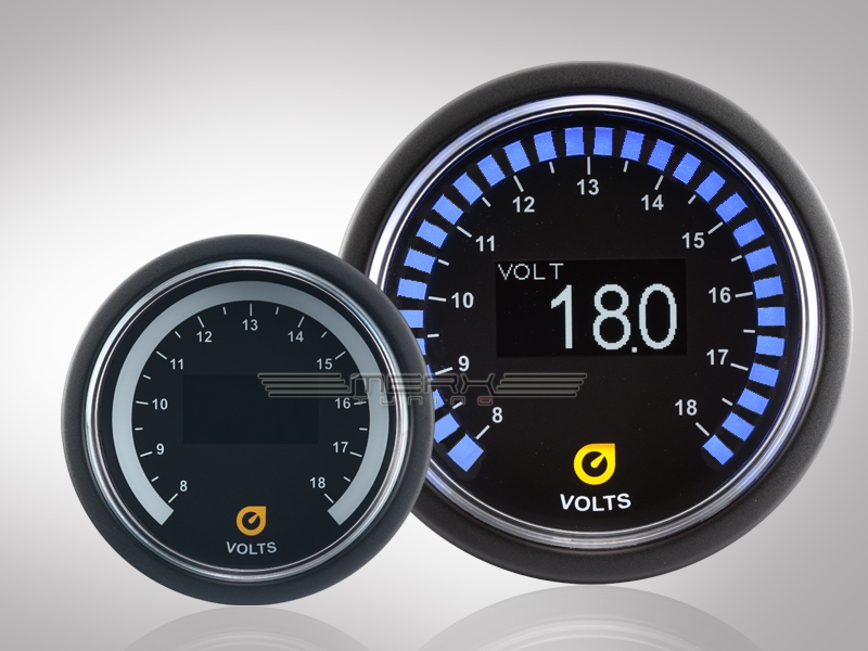 Auto Gauge PEAK Zusatzinstrument Volt Batteriespannung