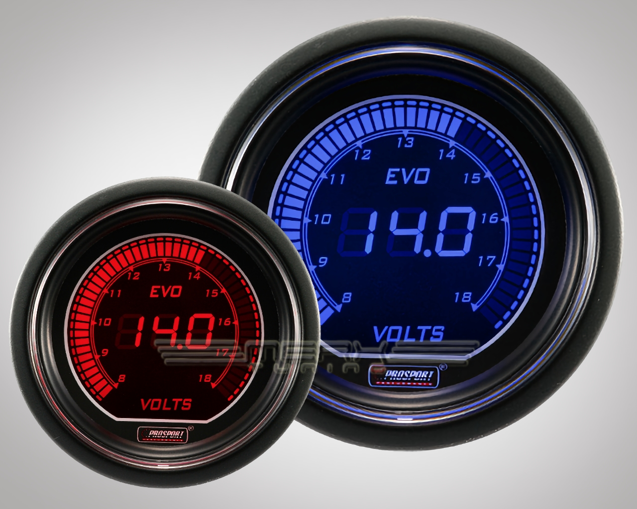 Voltmeter EVO Serie Prosport