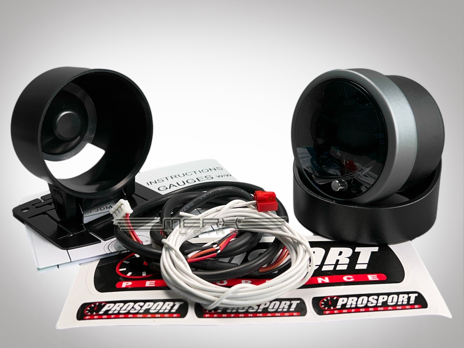 ProSport Racing Serie Drehzahlmesser Anzeige 80mm - JV Imports