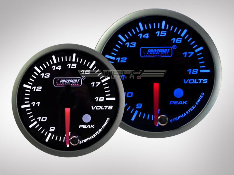 Voltanzeige Racing Premium Serie 