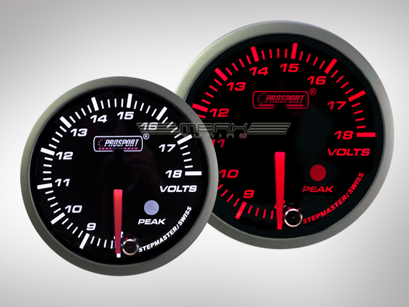 Voltanzeige Racing Premium Serie 