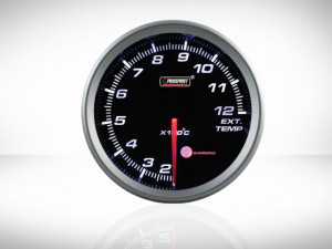Abgastemperatur Anzeige Racing Serie 80mm 