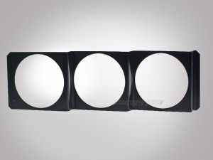 3er Instrumentenhalter für Radio DIN Schacht