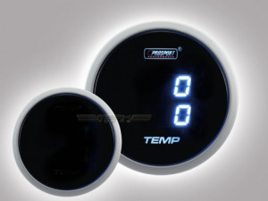 Temperatur Anzeige Dual Serie 52mm