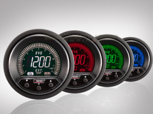 Abgastemperatur Anzeige EVO Premium Serie 52mm