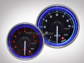 Drehzahlmesser Anzeige Crystal-Blue Serie 52mm