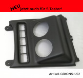 Instrumentenhalter Mittelkonsole 5 Taster VW Golf 5+6