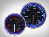 Öltemperaturanzeige Crystal-Blue Serie 52mm