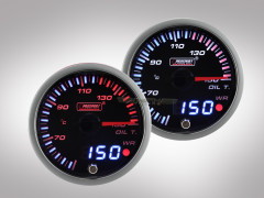 Öltemperaturanzeige JDM Premium Serie 60mm 