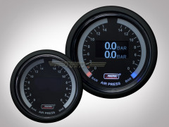 Luftfahrwerk Anzeige Airride Dual Serie 52mm Rot / Blau