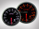 Öldruckanzeige Racing Premium Serie Orange/ Weiss 52mm