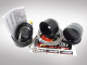 Abgastemperatur Anzeige Racing Premium Serie Blau/Weiss 60mm