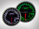 Benzin-Luft Anzeige Gemisch Racing Premium Serie Grün/ Weiss 52mm