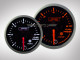 Benzindruck Anzeige Racing Premium Serie Orange/ Weiss 52mm
