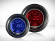 Benzindruckanzeige elektrisch Rot/ Blau EVO Serie 52mm