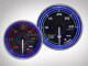 Ladedruckanzeige Crystal-Blue Serie 52mm