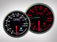 Voltanzeige Racing Premium Serie Orange/ Weiss Prosport 60mm