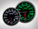 Wassertemperatur Anzeige Racing Premium Serie Grün/ Weiss 60mm